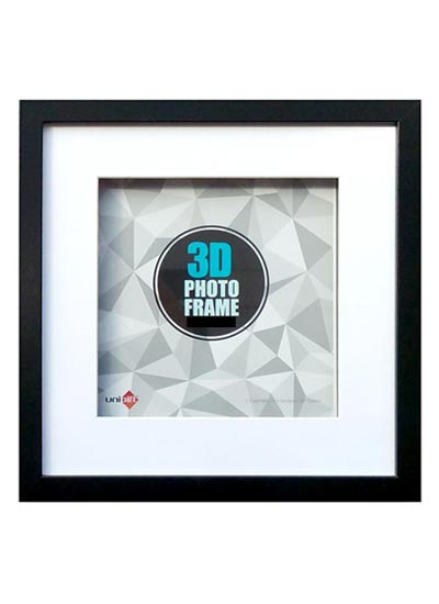 44x44-black-wood-3D-square-frame-with-30x30-opening-clear-glass-and-stand