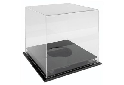 Bowling Ball Clear Acrylic Display Case (255Lx255Wx275Hmm)-large